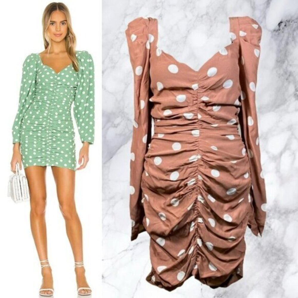 Lovers and Friends Kass Mini Dress in Mocha